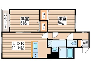 グランイースト真栄の物件間取画像